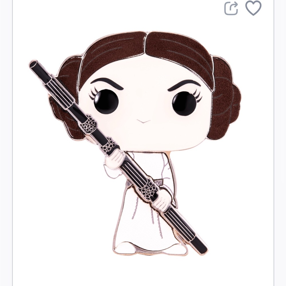 Funko! Leia Pop Pin